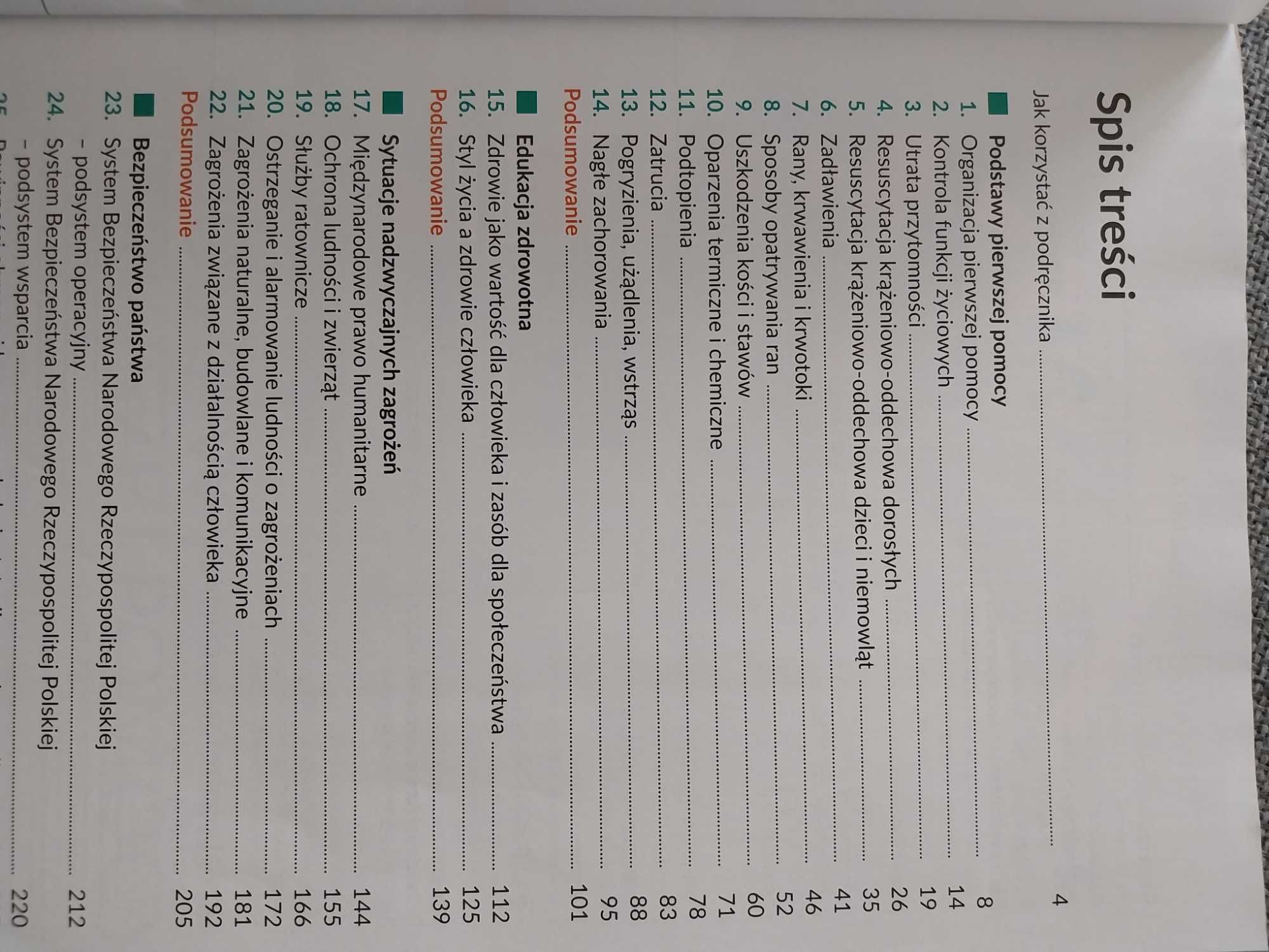 Edukacja dla bezpieczeństwa WSiP