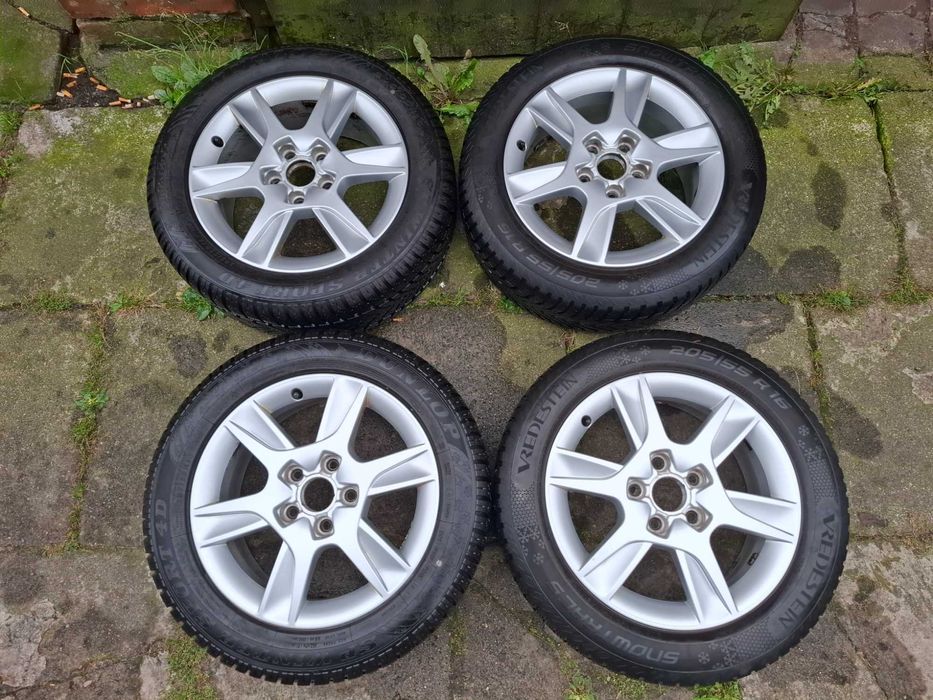 Koła zimowe Alufelgi Audi A3 A4 205/55R16 5x112 ET50 6.5jx16 Dunlop