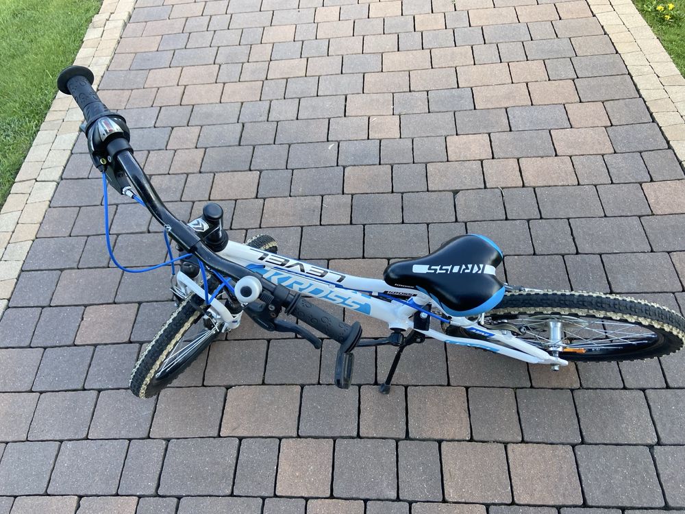 rower Kross level mini rama aluminiowa dziecięcy 20  cale