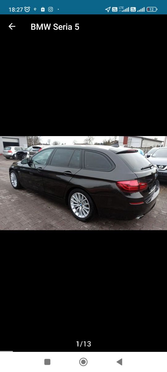 Silnik b47 bmw 520 f10 f11 lift 190KM 2014 rok