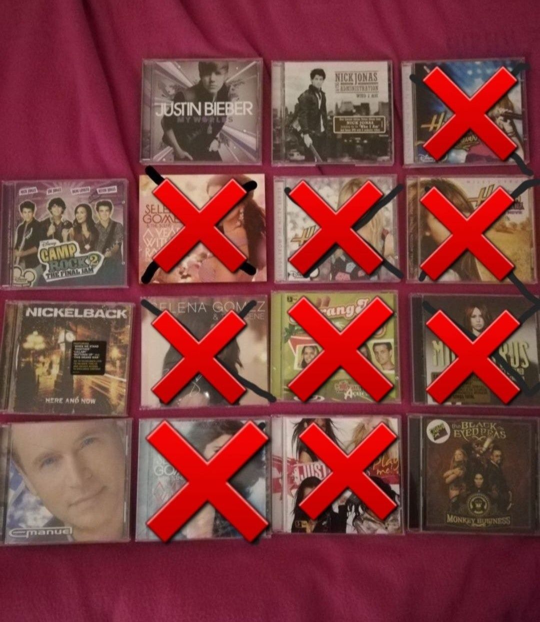 CD's vários - cada um €4