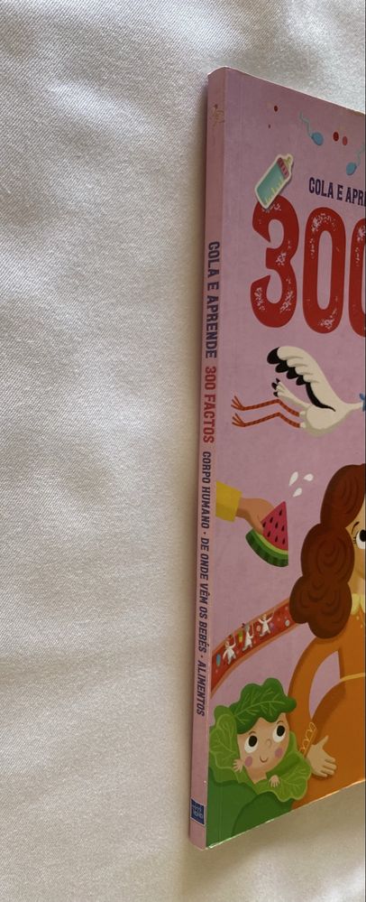 Livro - 300 Factos cola e aprende, Novo