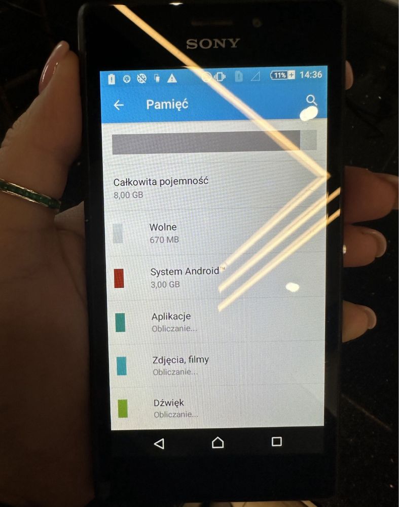 Telefon Sony Xperia d2303 smartphone w 100% sprawny
