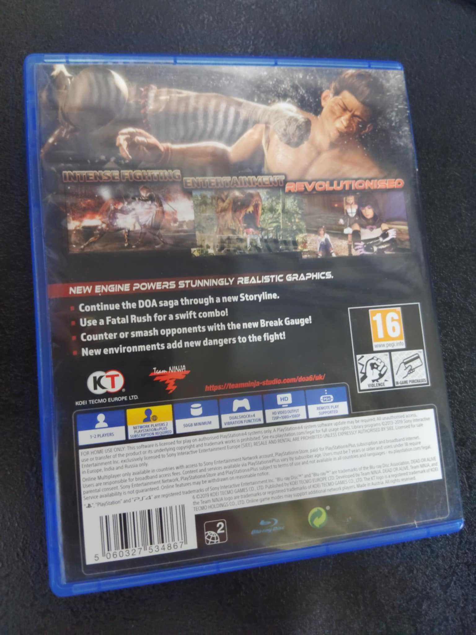 Dead or Alive 6 PS4