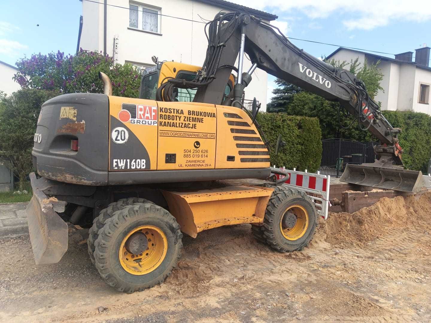 Koparka kołowa VOLVO EW160