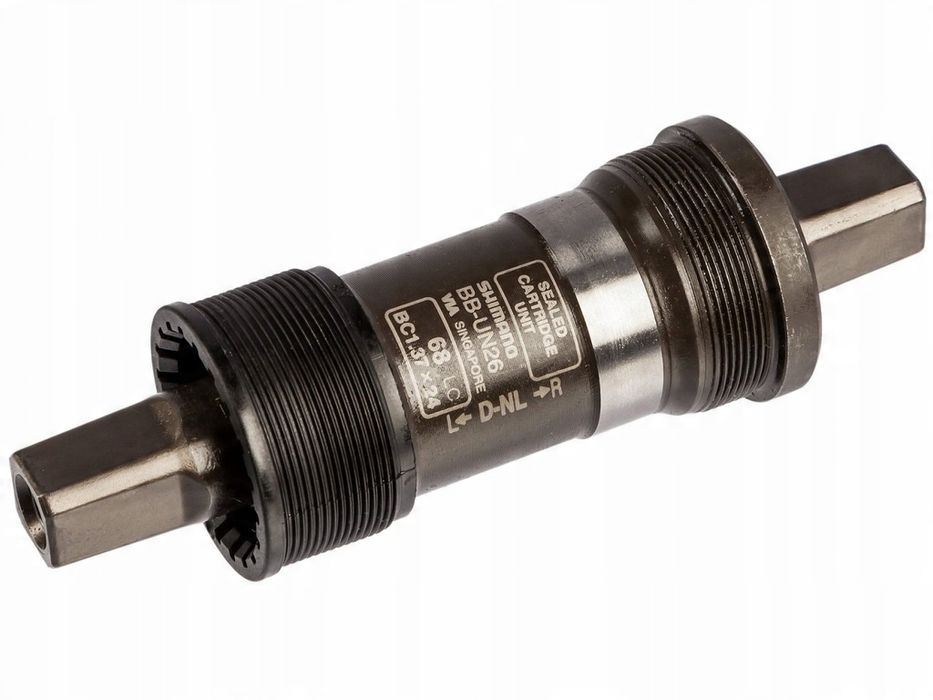 Shimano BB-UN26 suport oś 113 mufa 68 kwadrat BSA 1,37"112,5