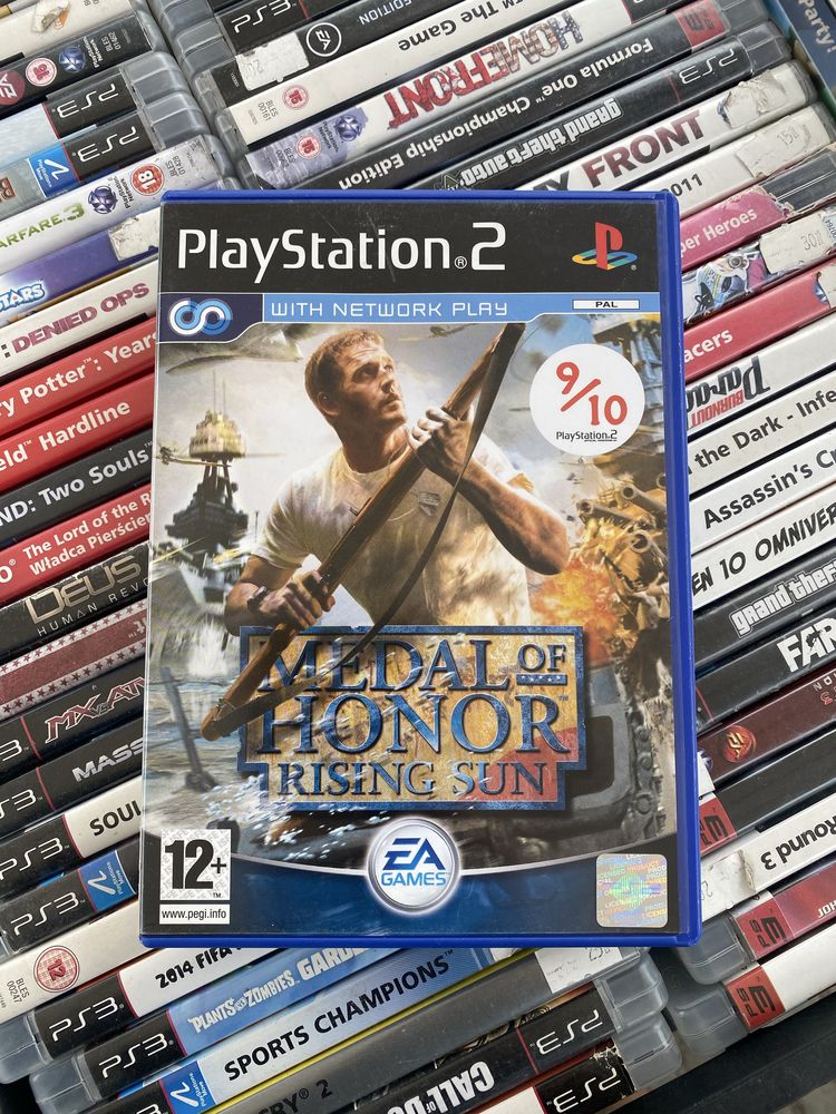 Gra Medal of Honor Rising Sun PS2 Sony Play Station 2 pudełkowa
