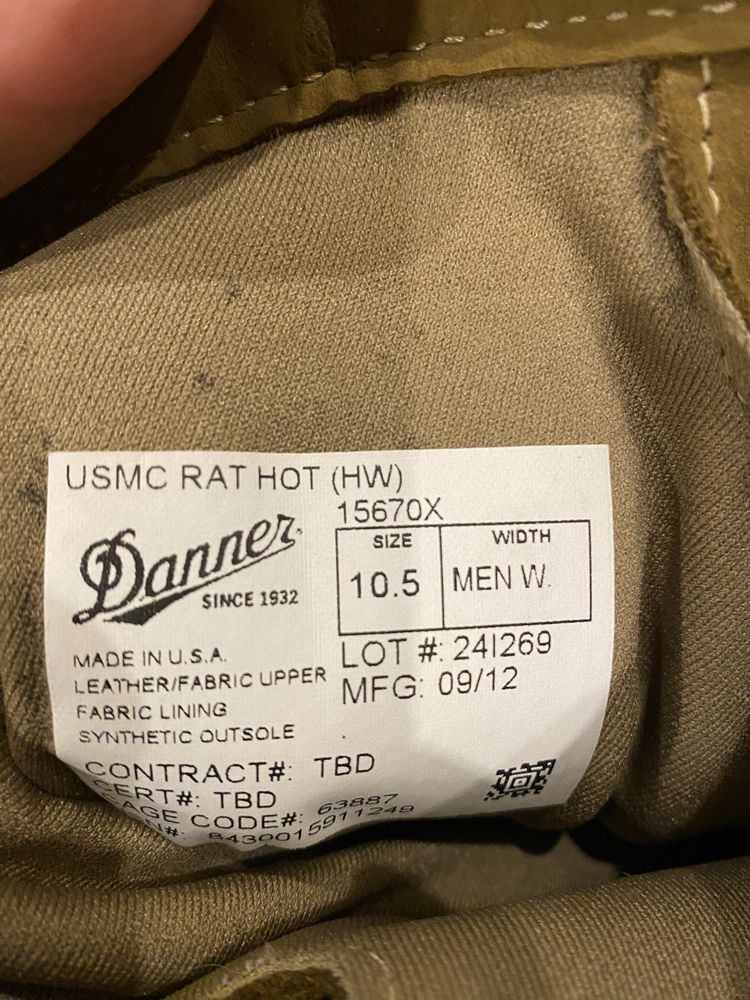 Берці тактичні/військові Danner USA  розмір 43;44(черевики)