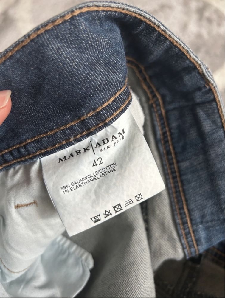 Jeansy dżinsy damskie proste Mark Adam New York XL 42