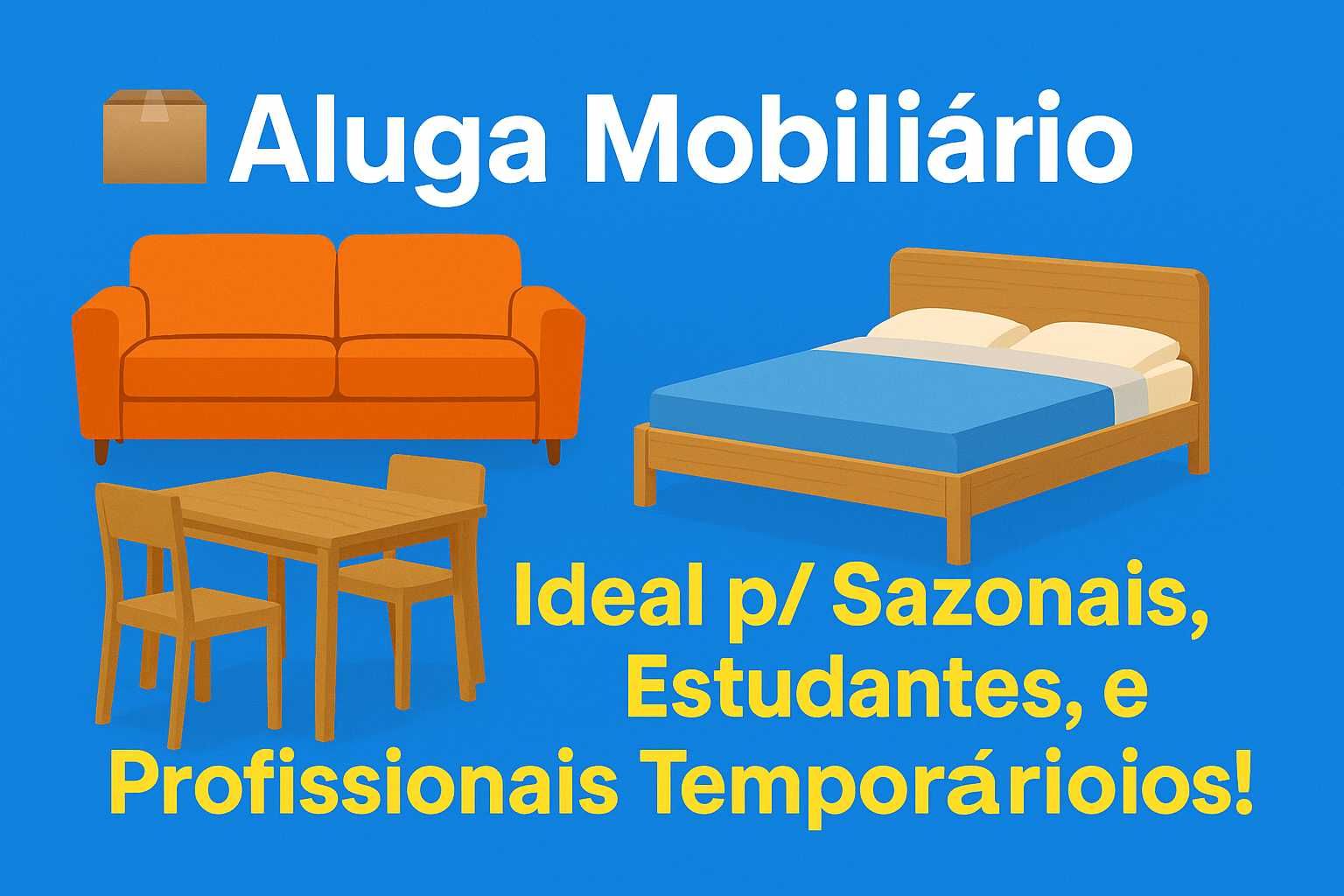 Aluguer de mobiliário para casa