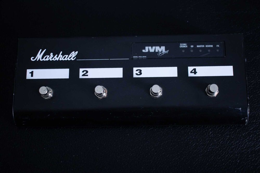 Marshall JVM215C 2-Channel 50-Watt 1x12" + NSP Cases (UK) + Footswitch