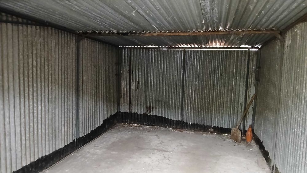 Garaż blaszany - oddam za darmo