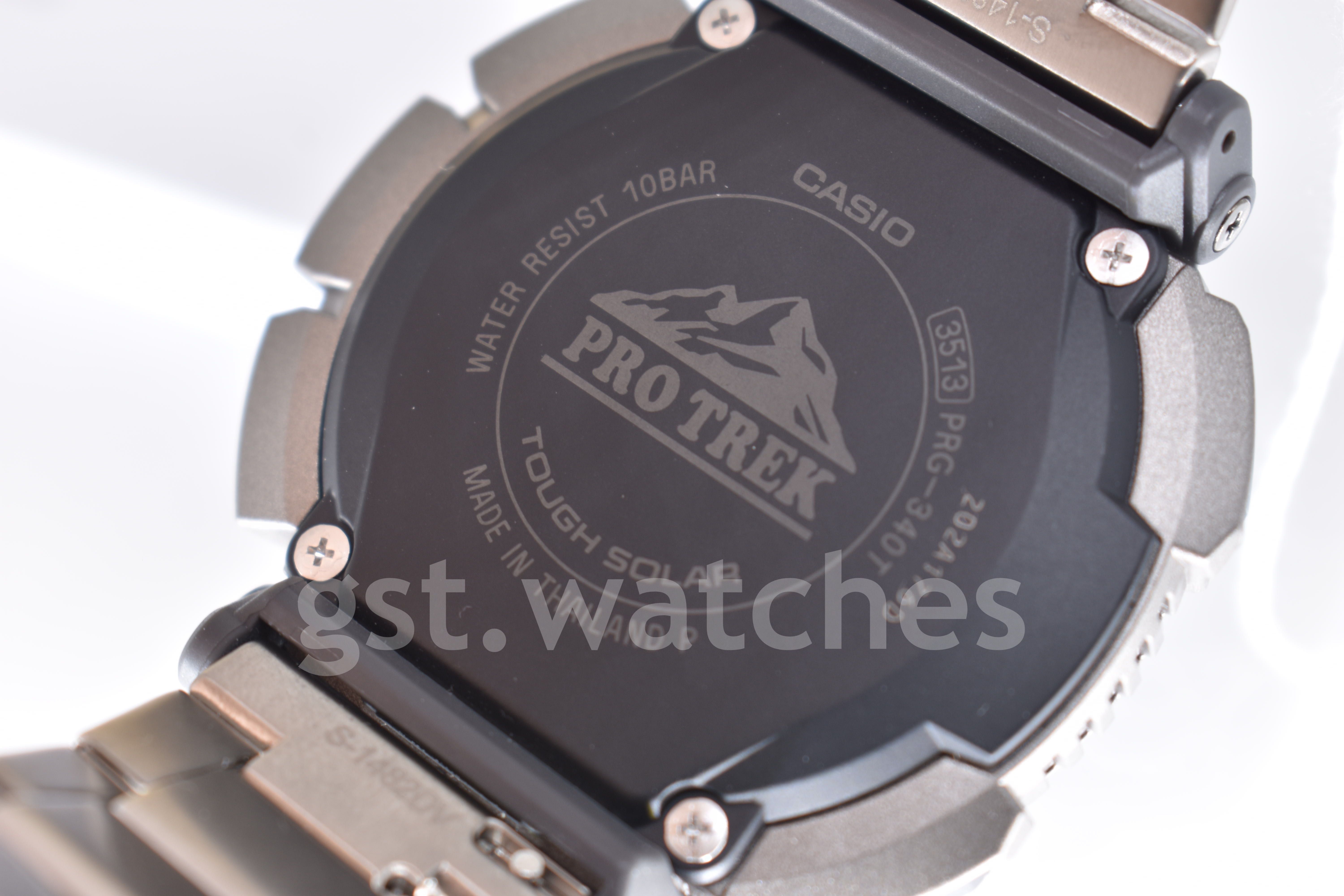 Casio Pro-Trek PRG-340T-7 NEW ORIGINAL | Titanium  | TripleSensor
