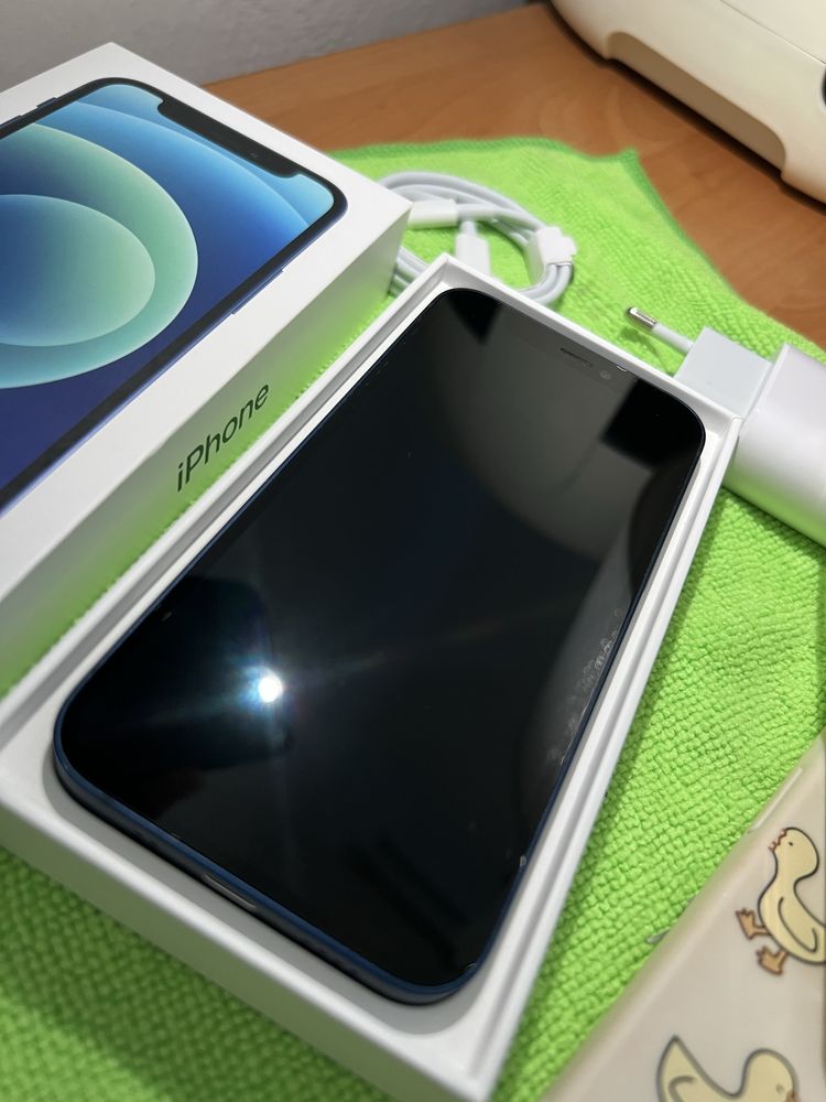Iphone 12 mini niebieski bardzo dobry stan 64GB