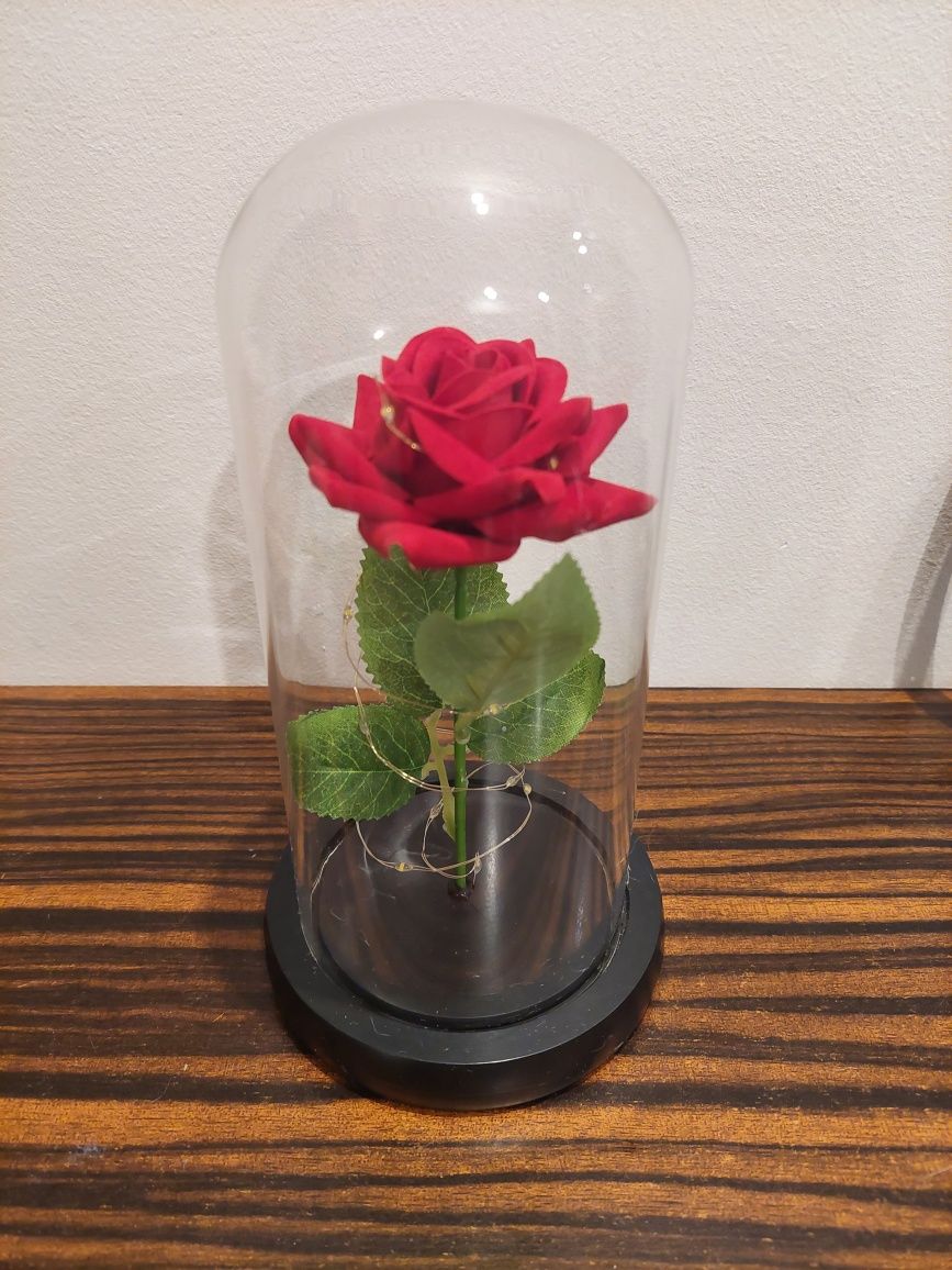 Wieczna róża lampka led