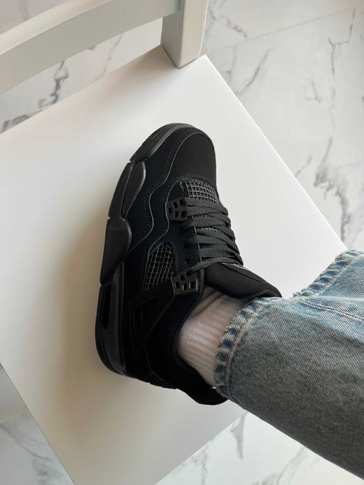 ‼️Кросівки Jordan 4 Black Cat