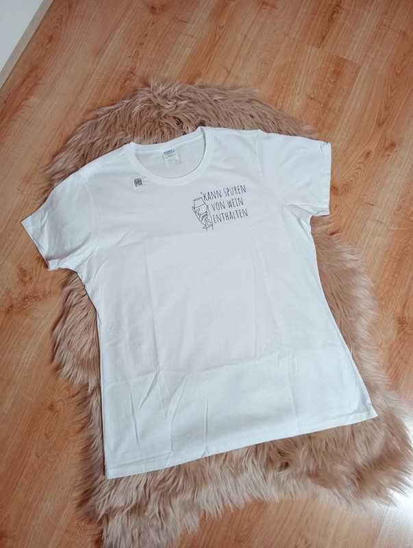 Nowy z metką t-shirt damski marki Port & Company rozmiar L/40