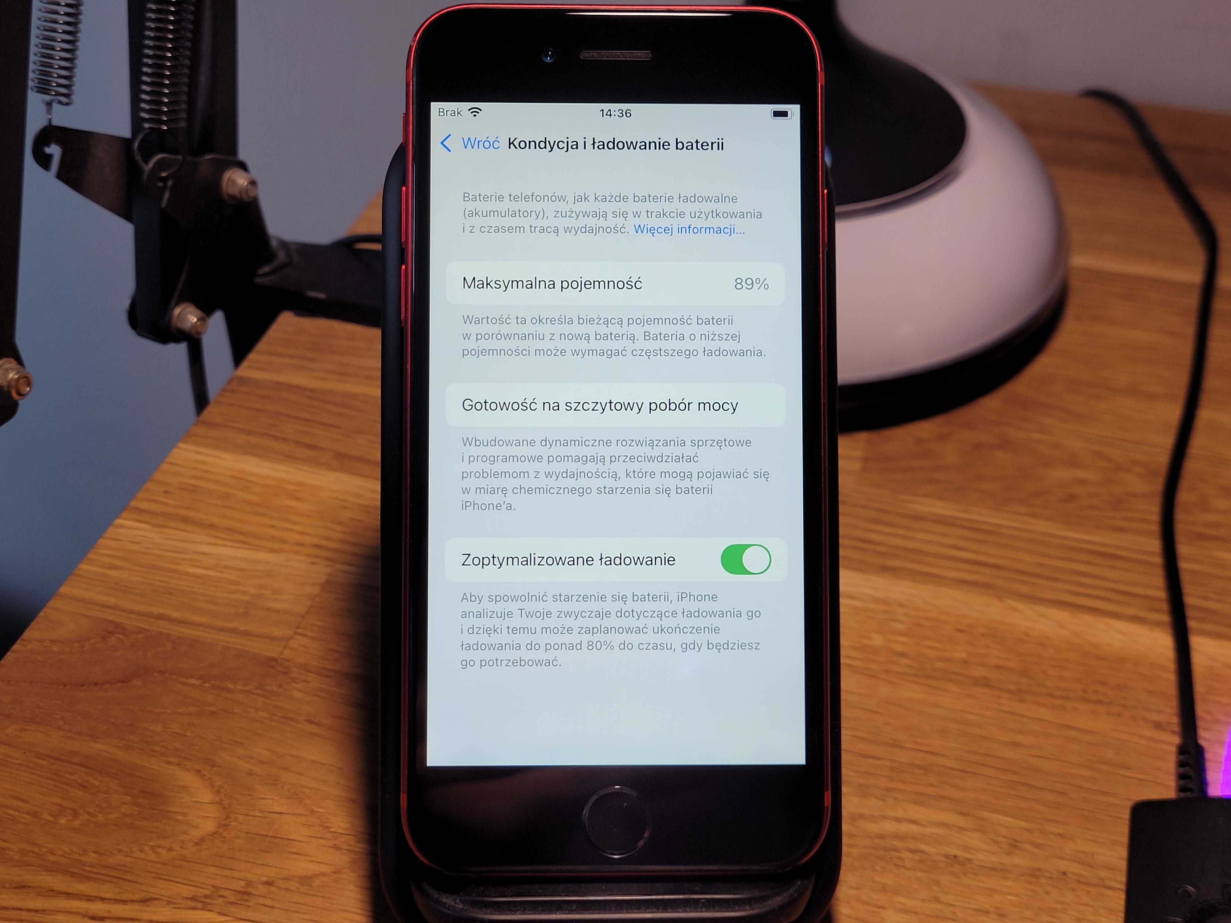 iPhone SE 2020, Czerwony, 64GB