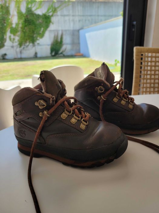 Botas timberland menino tam 28