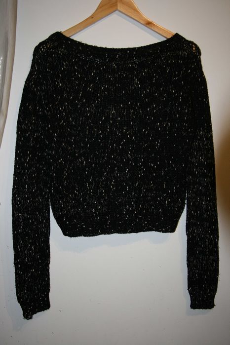 Camisola Malha Preta Stradivarius