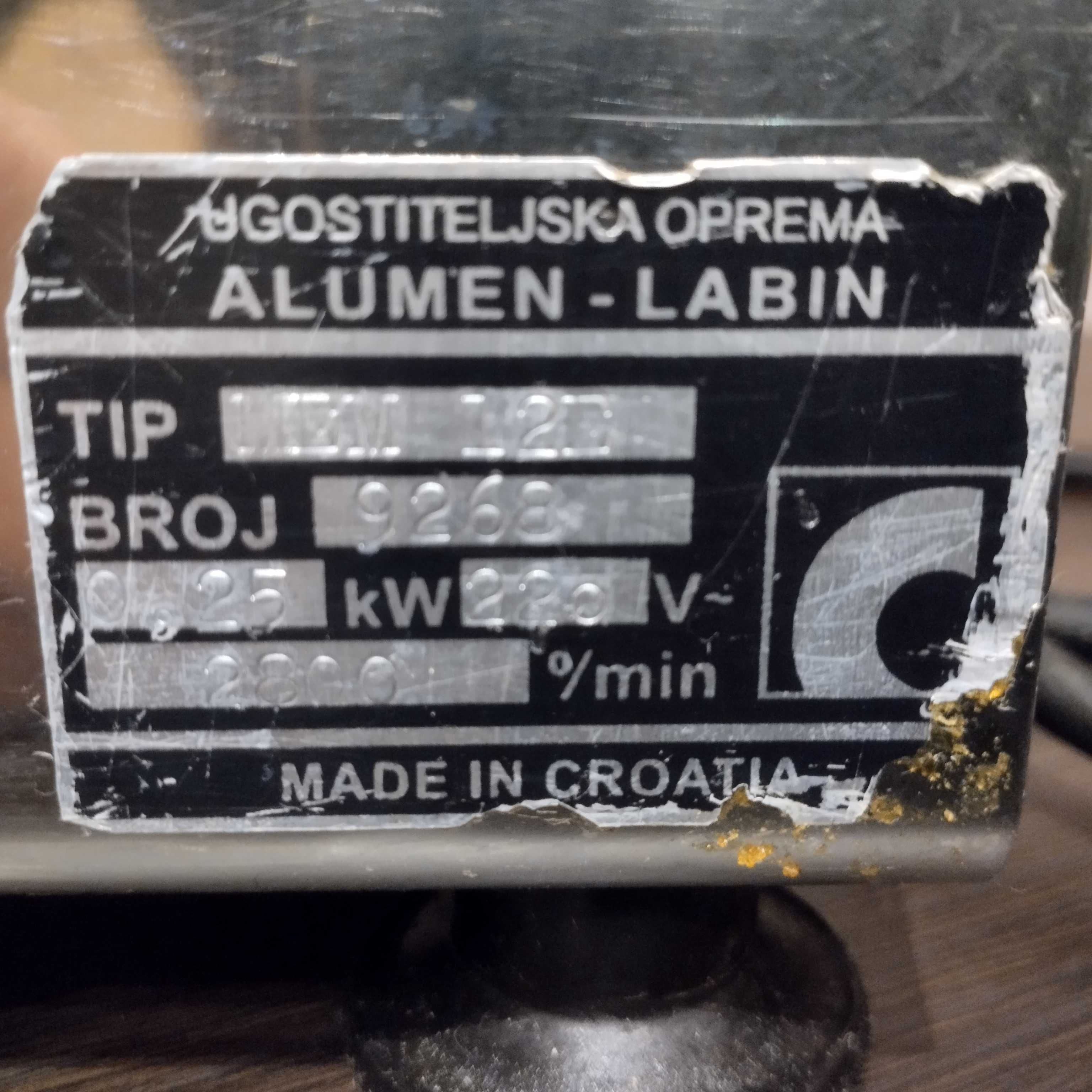 Мясорубка Alumen-Labin MEM-12E , 220В (Хорватия)