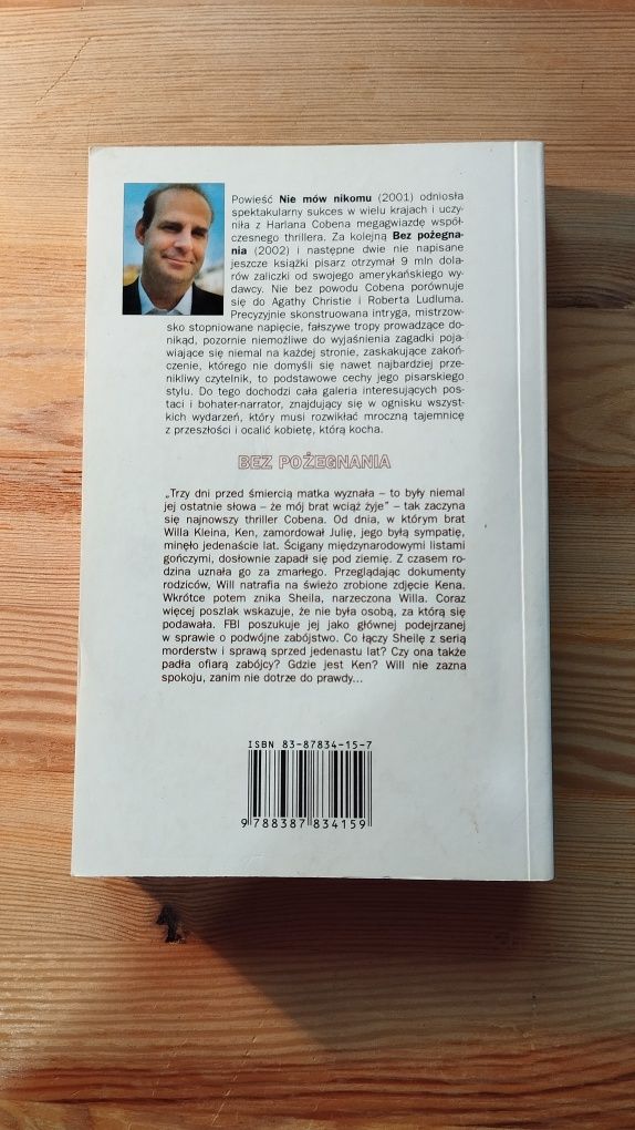 Bez pożegnania - Harlan Coben