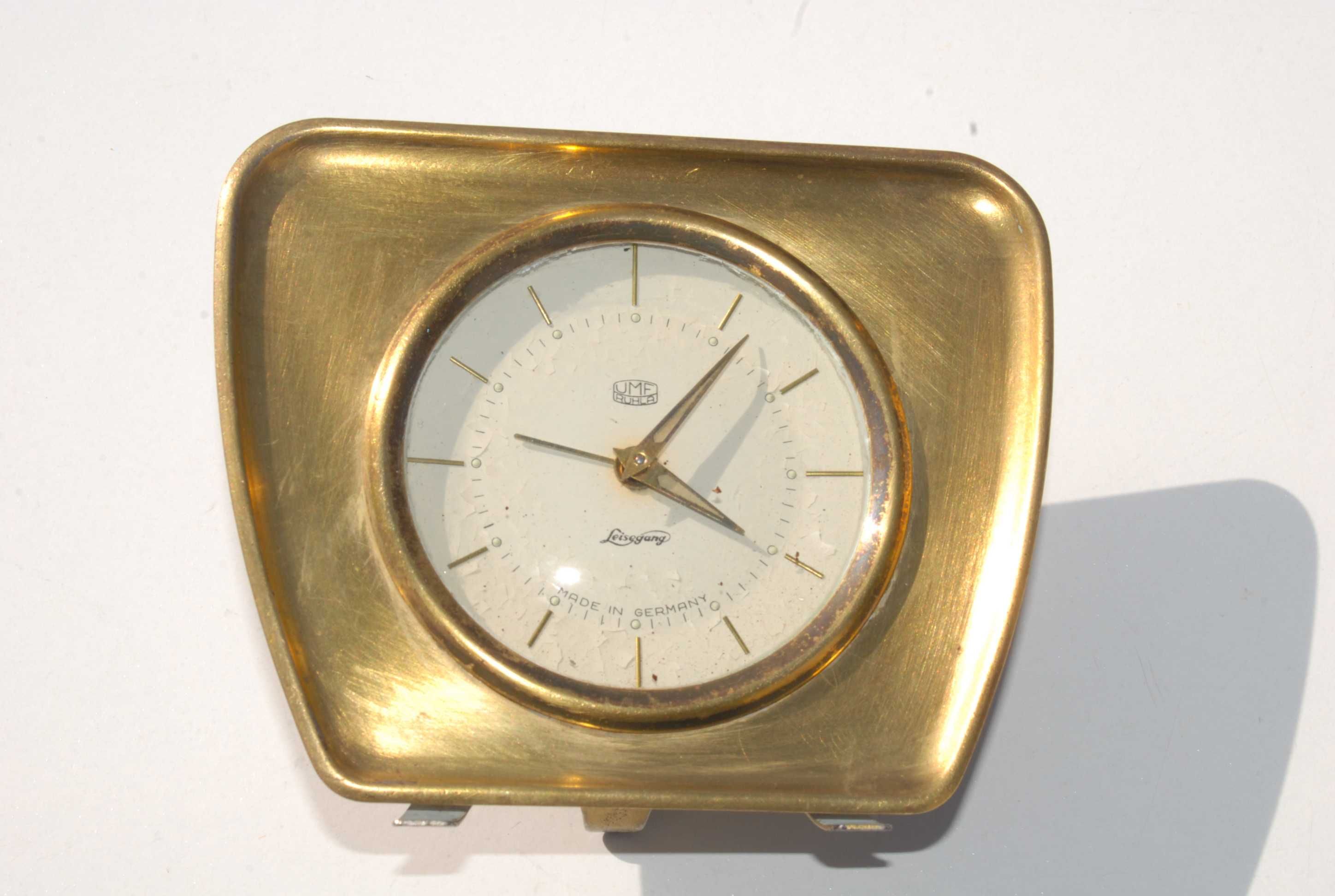 Stary budzik zegarek zegar UMF Ruhla Leisegang DDR unikat kolekcjoners