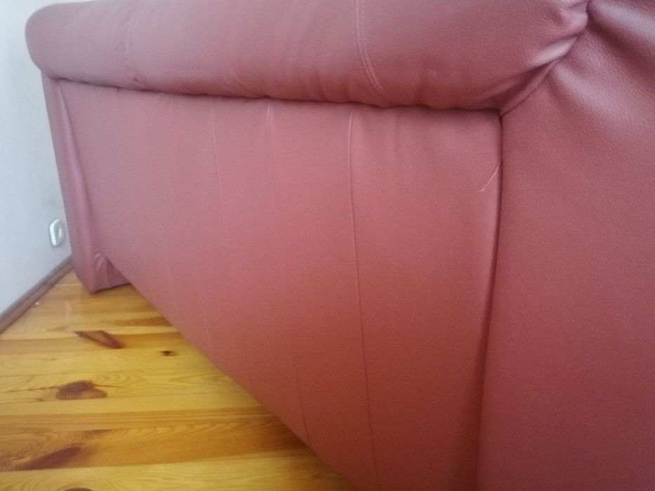 Kanapa i fotel skórzane