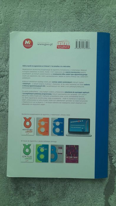 Matematyka. Repetytorium. Przygotowanie do egzaminu ósmoklasisty GWO