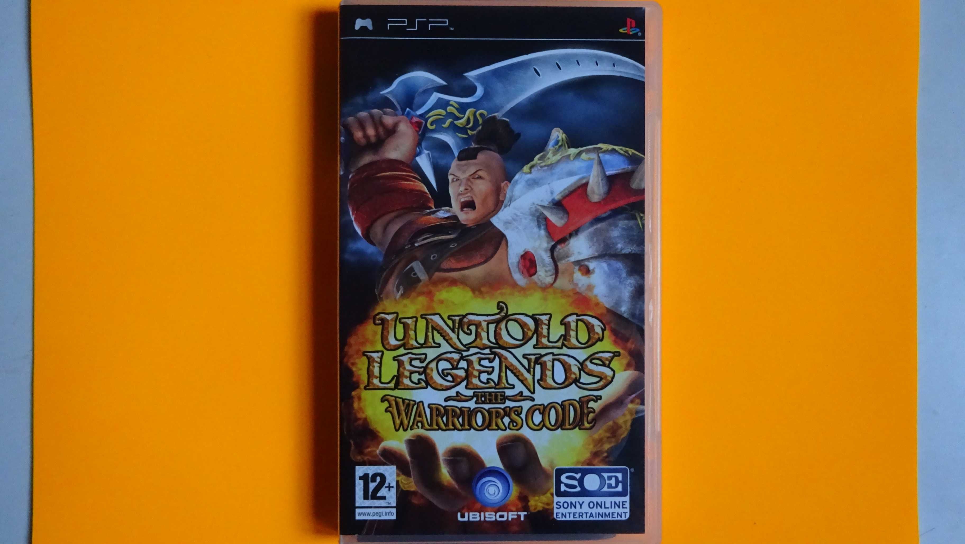 Gra Playstation PSP Untold Legends The Warirors Code PUDEŁKO gry Wwa