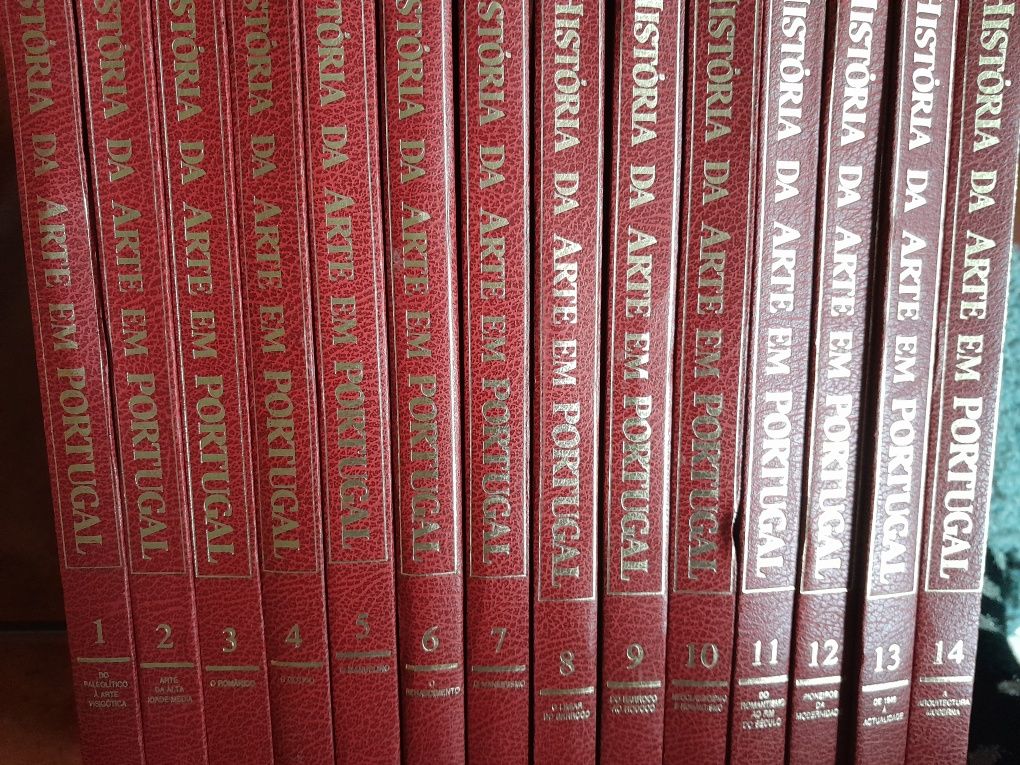 Colecção História da Artem Portugal 14 volumes