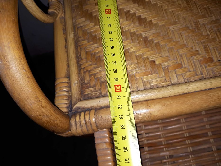 Regał szafka etażerka rattan bambus