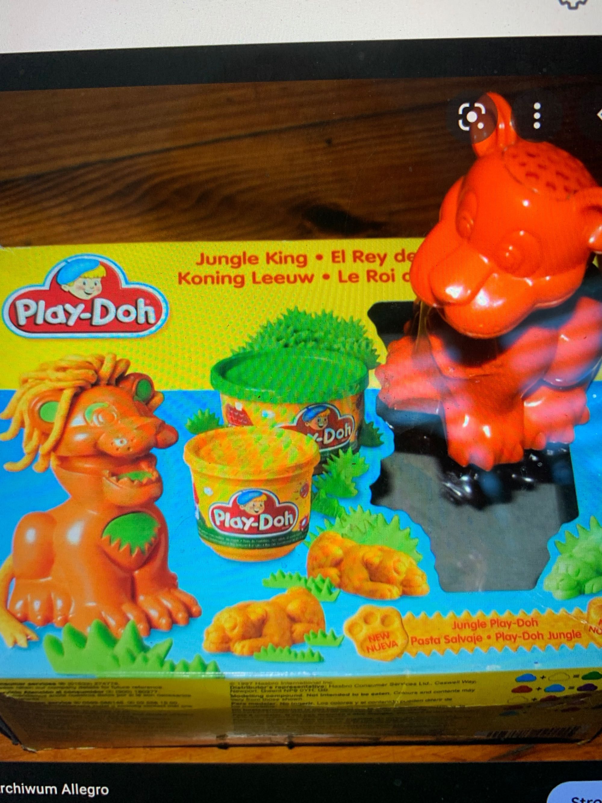 Król lew sama forma do ciastolina Play Doh