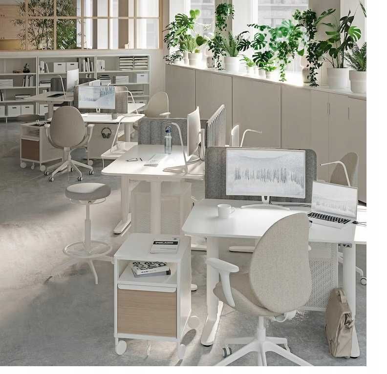 IKEA EILIF Ścianka do biurka BEKANT 80x48 cm przegroda wygłuszająca