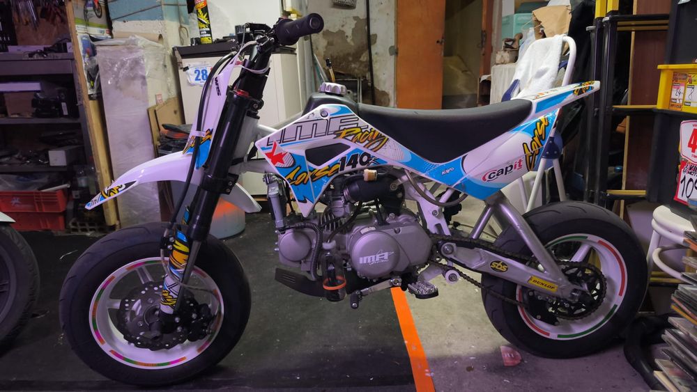 Pit bike imr 140 Course