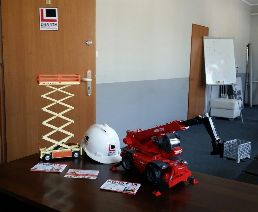 Kurs na wózki jezdniowe widłowe egzamin UDT Głogów