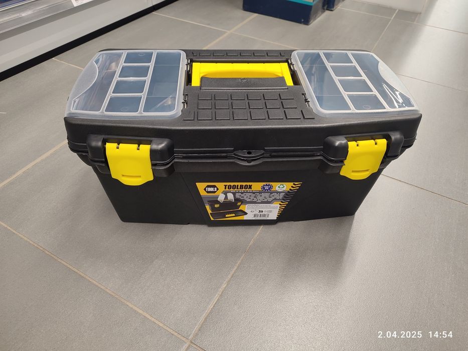 Nowa czarna skrzynka organizer na narzędzia