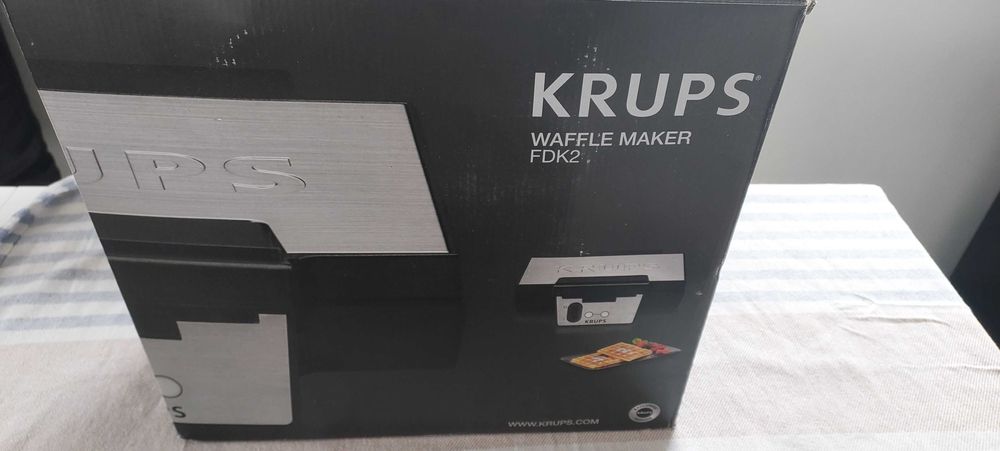 Gofrownica Krups FDK 251 srebrny 850 W
