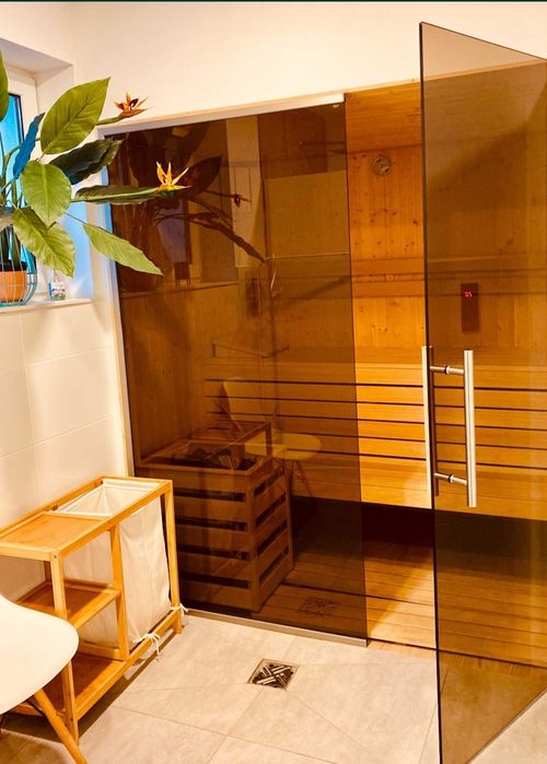 -Basen zadaszony, jacuzzi, sauna!klimatyzacja,aneksy kuchenne.