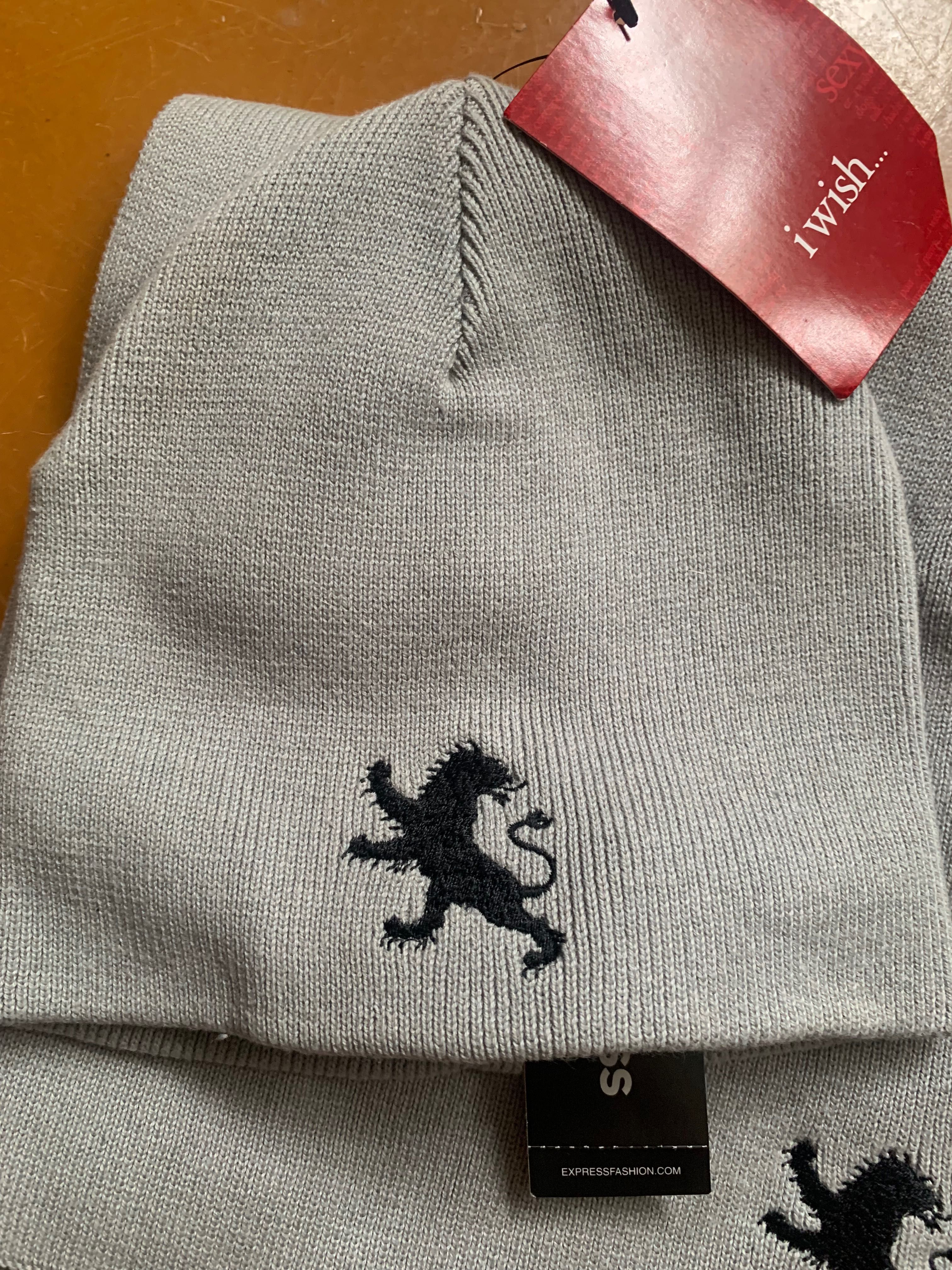 Набор шарф/ шапка Express, 100% cotton