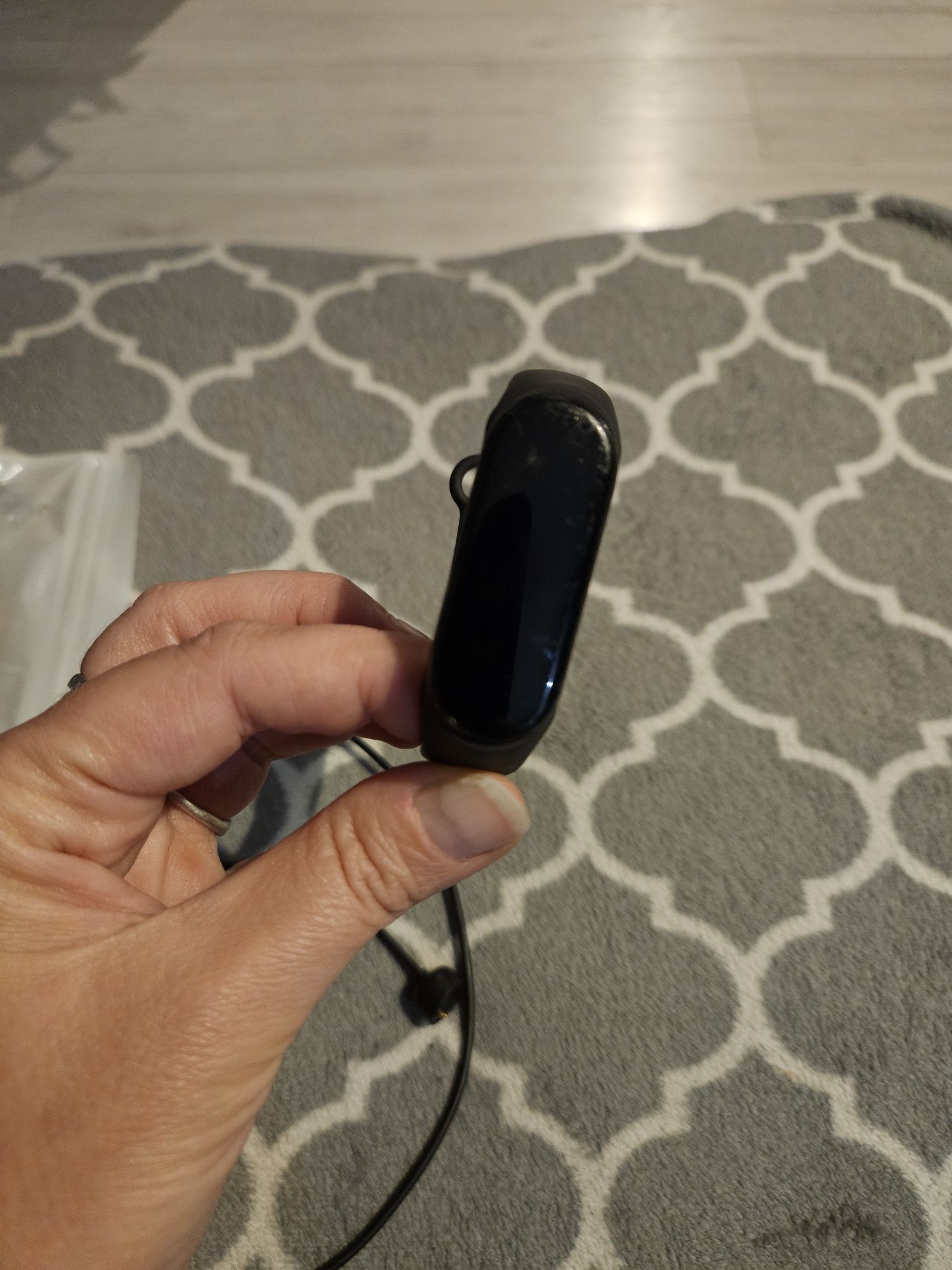 Zegarek mi band 6 z paskami + ładowarka