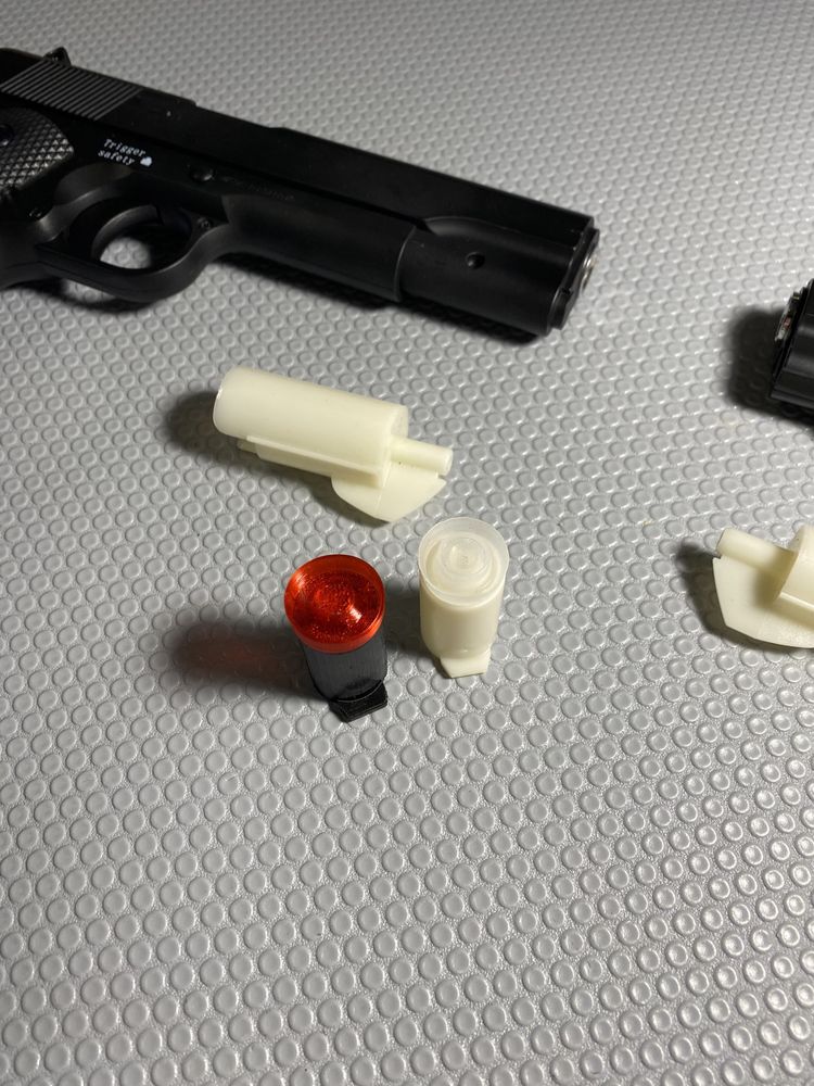 Деталь для іграшкового металевого пістолету ZM 19 поршень