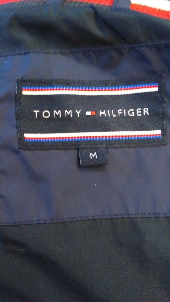 kurtka Tommy Hilfiger haft logo