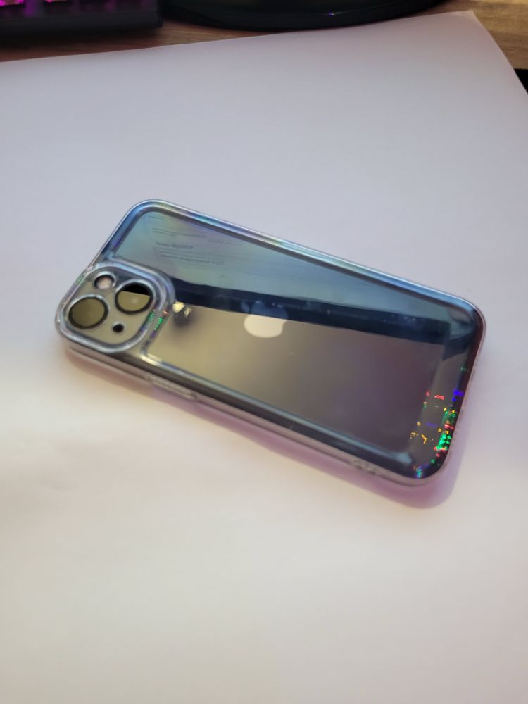 Case etui obudowa iphone 13 14 przezroczysta