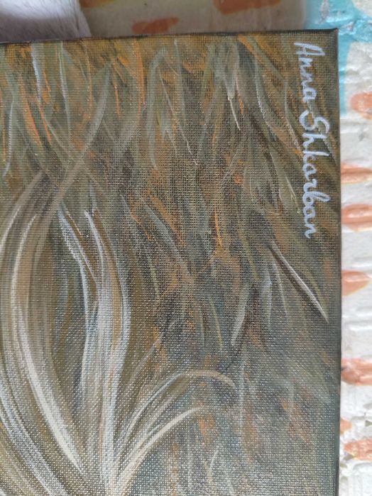 Оригінальна картина “Нескорений” Акрил 50×70  Авторська робота, кінь