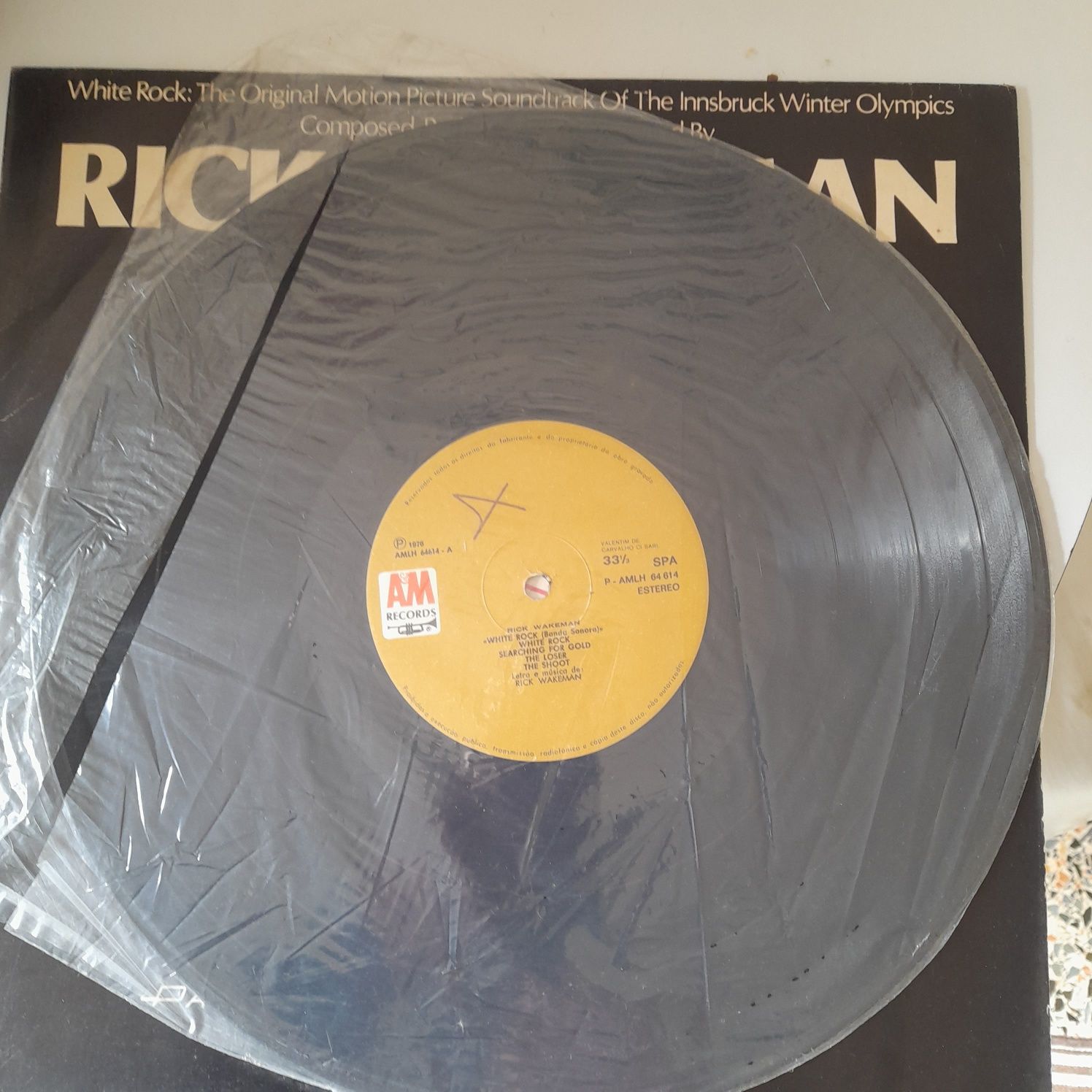 Lp Rick Wakeman - WHITE ROCK - 1976