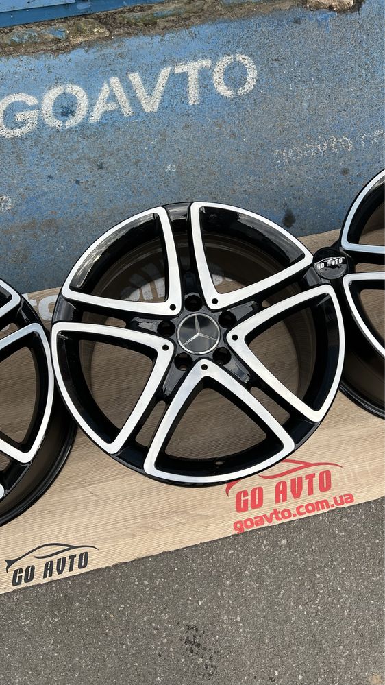 Goauto круті диски Mercedes-Bens різноширокі 5/112 r18 et35-41 8-9j