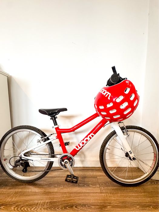 Rower  dziecięcy Woom 4 + kask