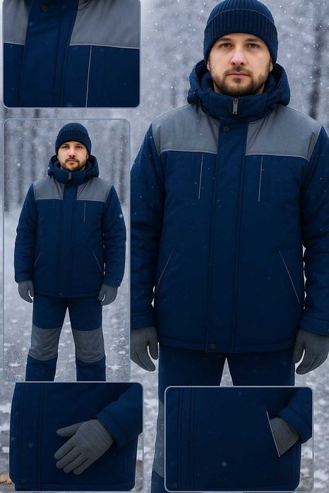 Куртка зимова тепла спецодяг, курточка робоча, рабочая спецодежда роба