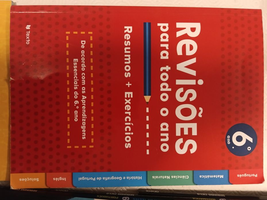 Livros de atividades/fichas 6 ano